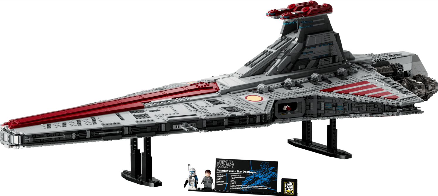 LEGO Le croiseur d’assaut de classe Venator de la République