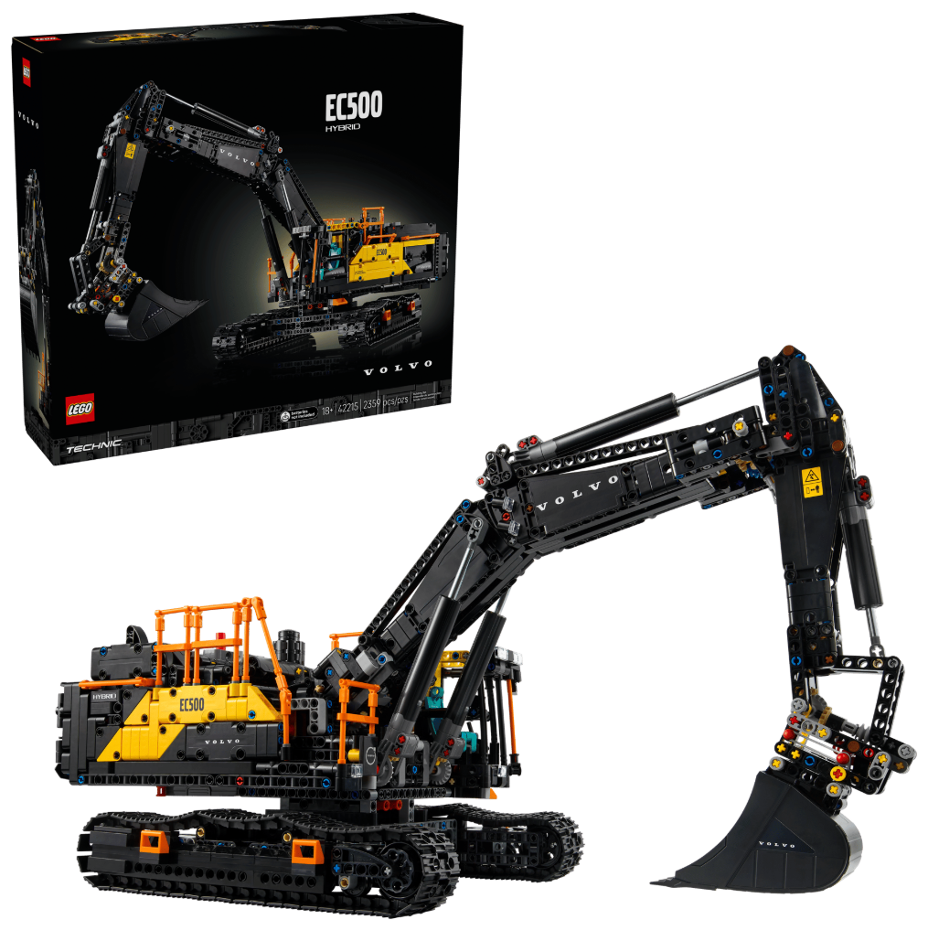 LEGO Pelleteuse Volvo EC500 hybride