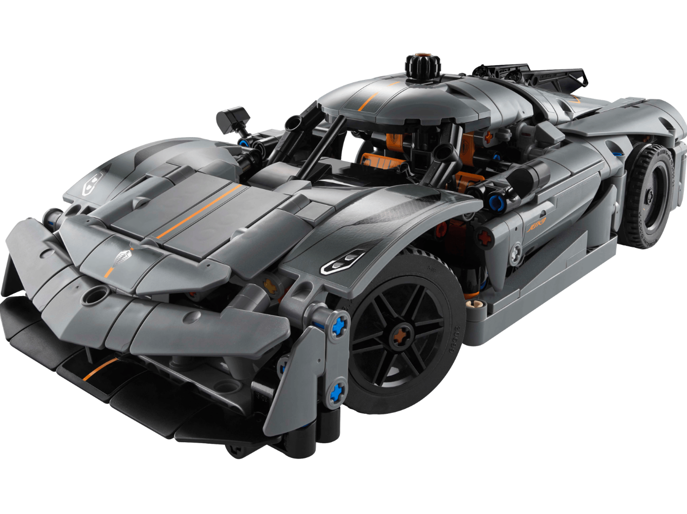LEGO Hypercar Koenigsegg Jesko Absolut grise