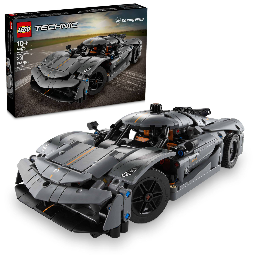 LEGO Hypercar Koenigsegg Jesko Absolut grise